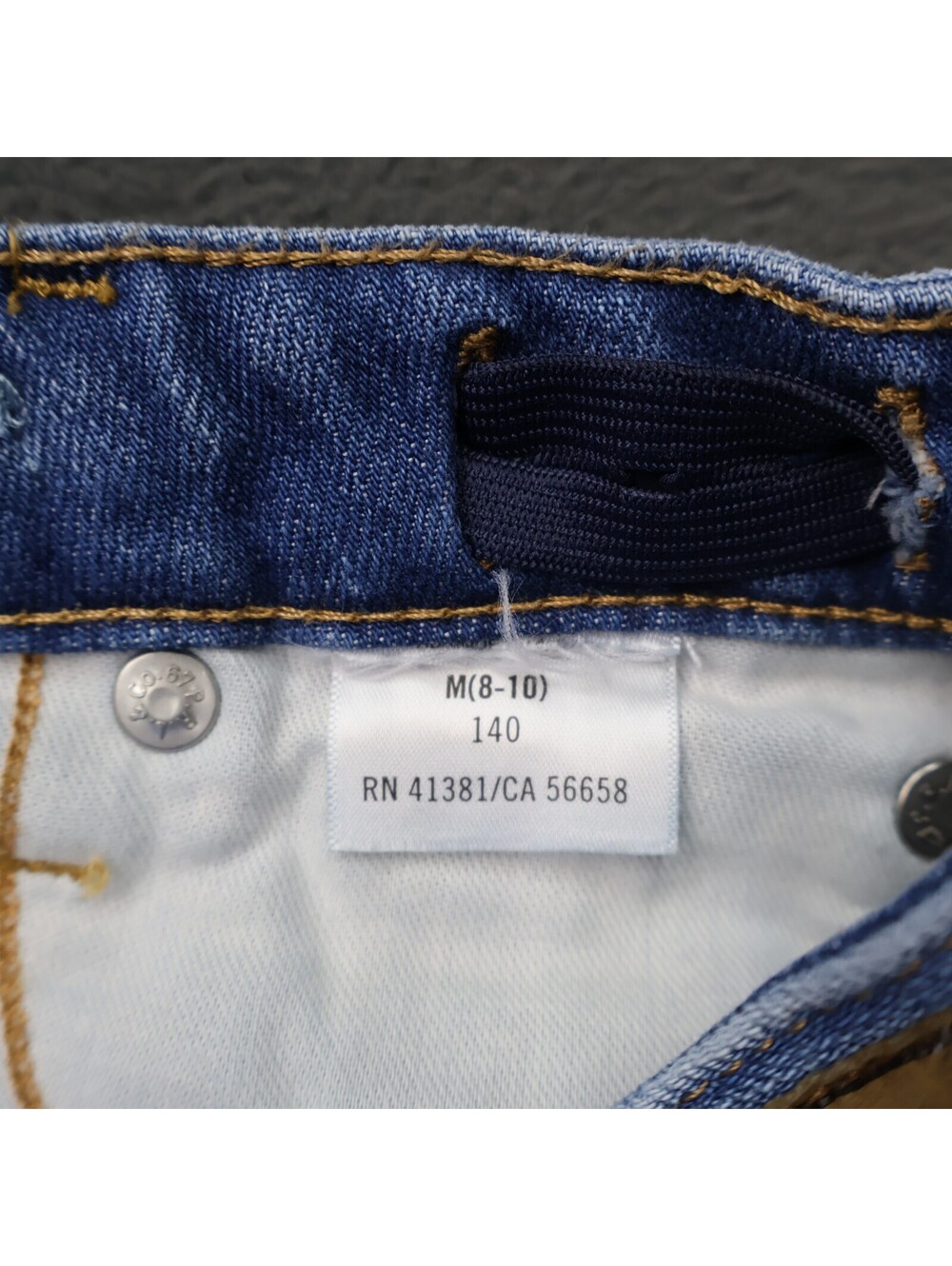 Polo Ralph Lauren Girls Denim Shorts with Colorful Side Labels - Picture 9 of 12